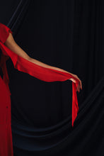 Drop-Waist Flared Dress