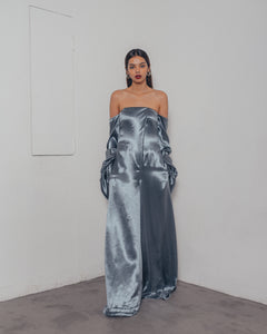 OFF SHOULDER JUMPSUIT