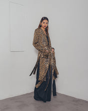 LEOPARD PRINT ROBE