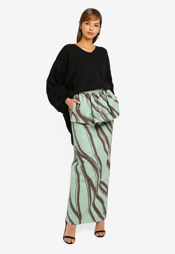 PUSPA PEPLUM MODERN KURUNG
