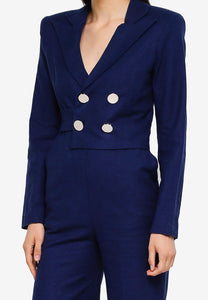 Double Breasted Jumpsuit
