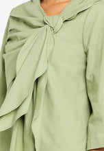 DAHLIA KNOTTED KURUNG KEDAH - GREEN
