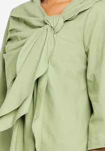 DAHLIA KNOTTED KURUNG KEDAH - GREEN