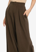 Olive Green Wide Leg Pants