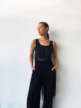 PRE-ORDER: BLACK FRINGE TOP