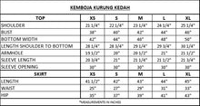 KEMBOJA KURUNG KEDAH - BEIGE