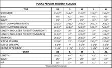 PUSPA PEPLUM MODERN KURUNG