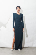 The Long Sleeve Padded Dress