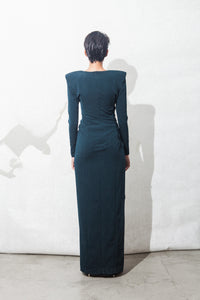 The Long Sleeve Padded Dress
