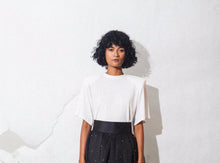 White Padded T-Shirt
